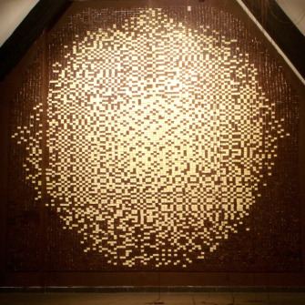 Słodka ściana, wystawa 