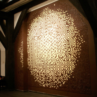 Słodka ściana, wystawa 