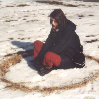 Performance na śniegu, styczeń 2003