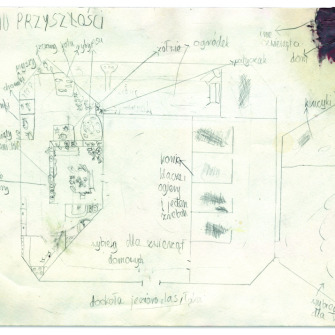 'House plan of the future', about 1990